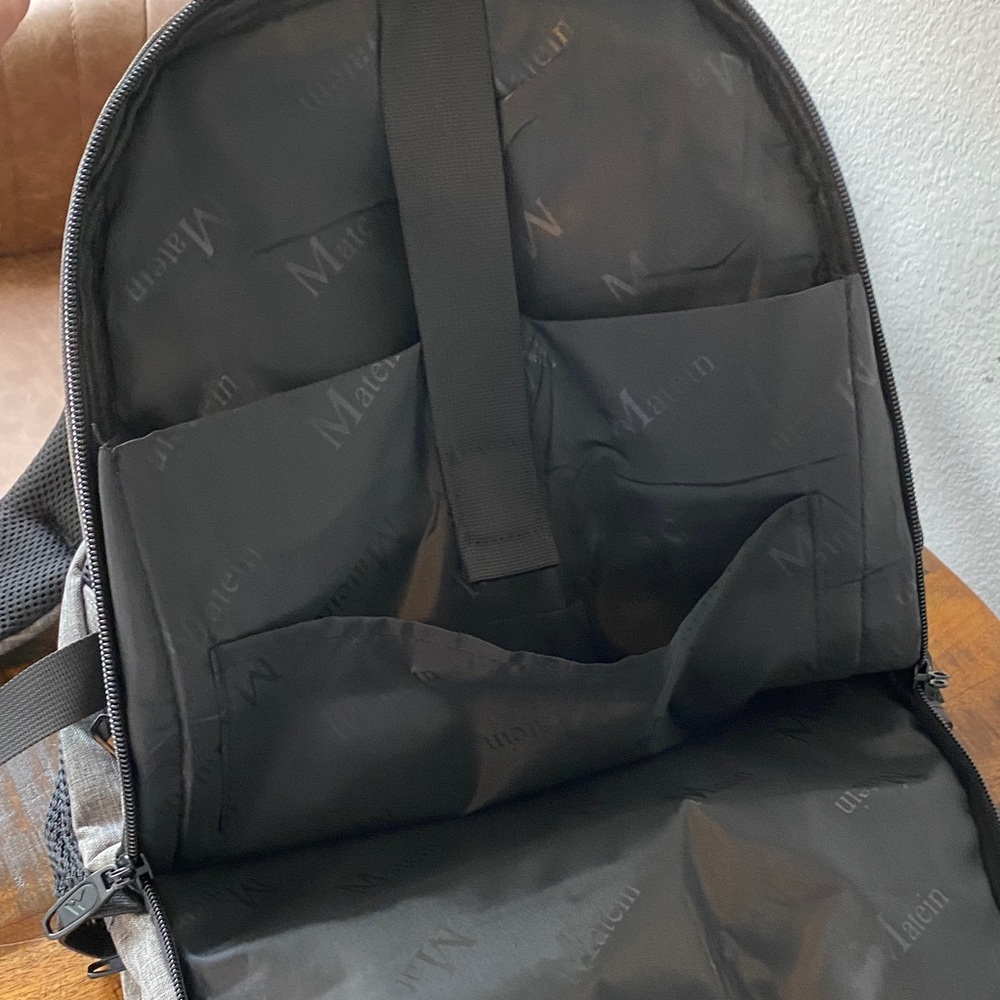 Gray Backpack For Men By Matein - image 3